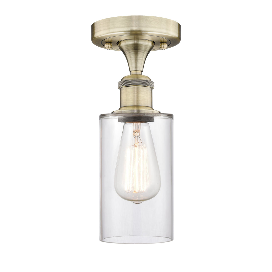 Innovations Edison 616-1F-AB-G802 Ceiling Light - Antique Brass