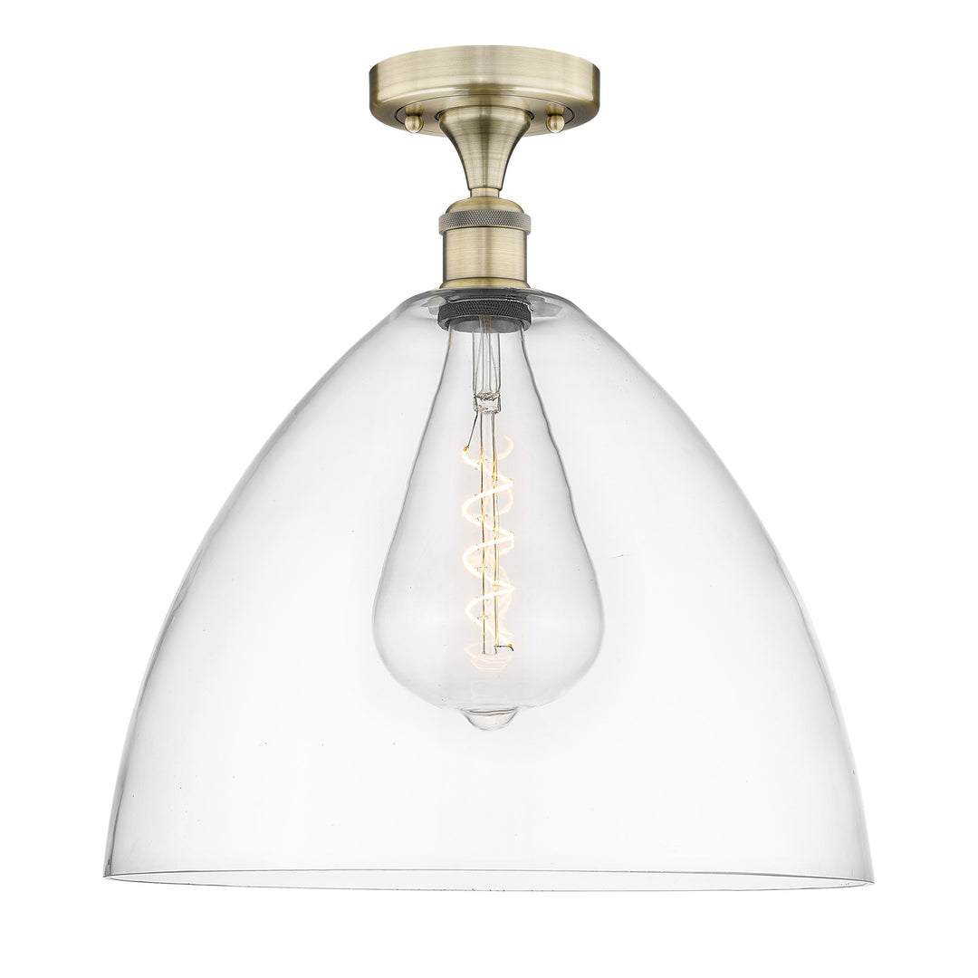 Innovations Edison 616-1F-AB-GBD-162 Ceiling Light - Antique Brass