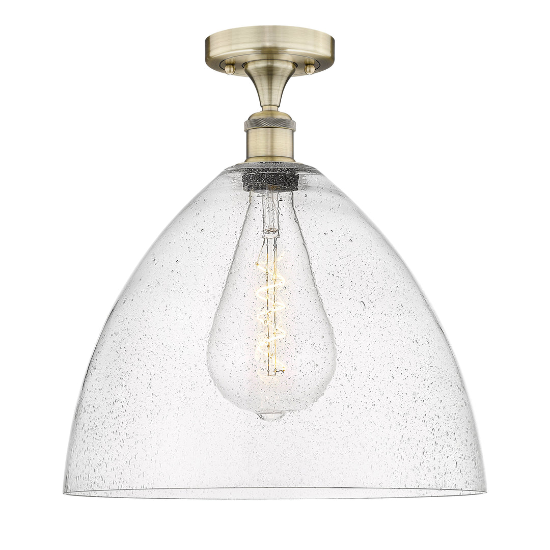 Innovations Edison 616-1F-AB-GBD-164 Ceiling Light - Antique Brass