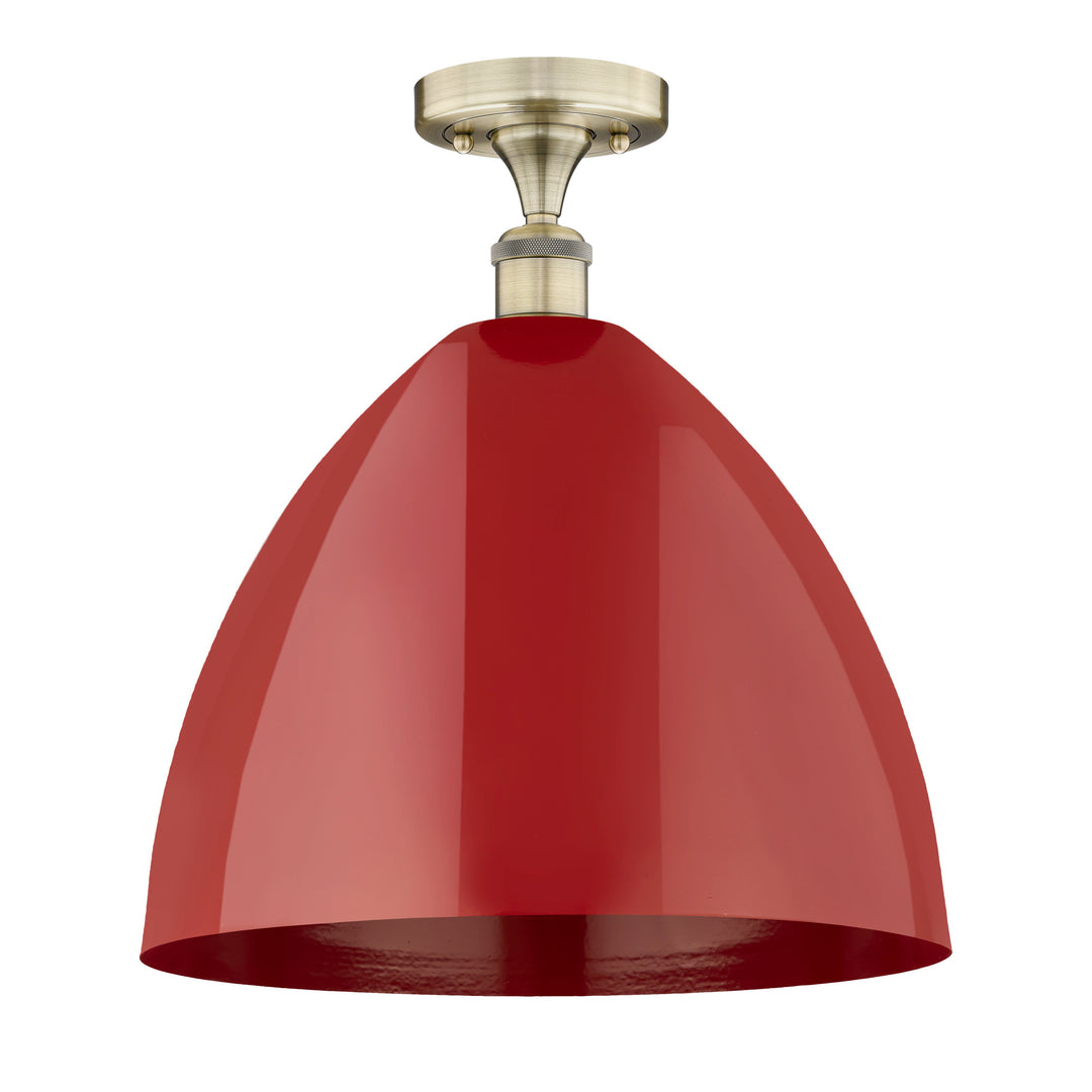 Innovations Edison 616-1F-AB-MBD-16-RD Ceiling Light - Antique Brass