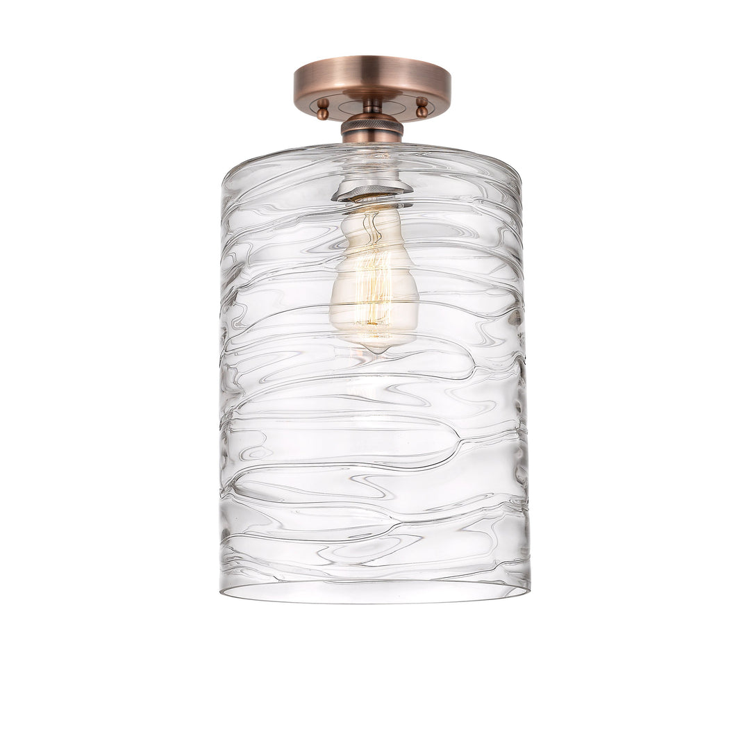 Innovations Edison 616-1F-AC-G1113-L Ceiling Light - Antique Copper