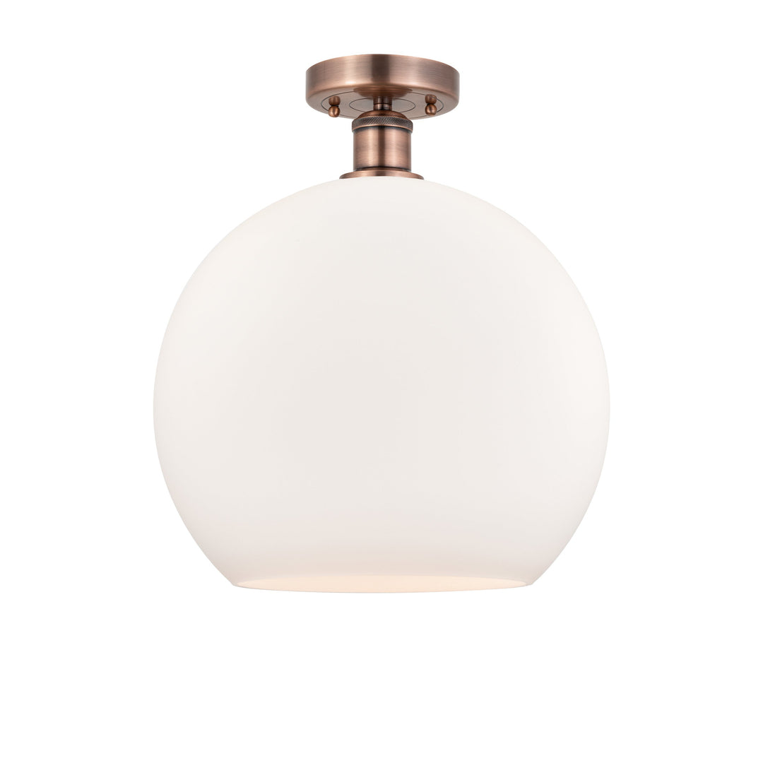 Innovations Edison 616-1F-AC-G121-14 Ceiling Light - Antique Copper