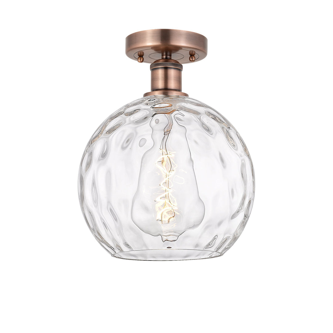 Innovations Edison 616-1F-AC-G1215-10 Ceiling Light - Antique Copper