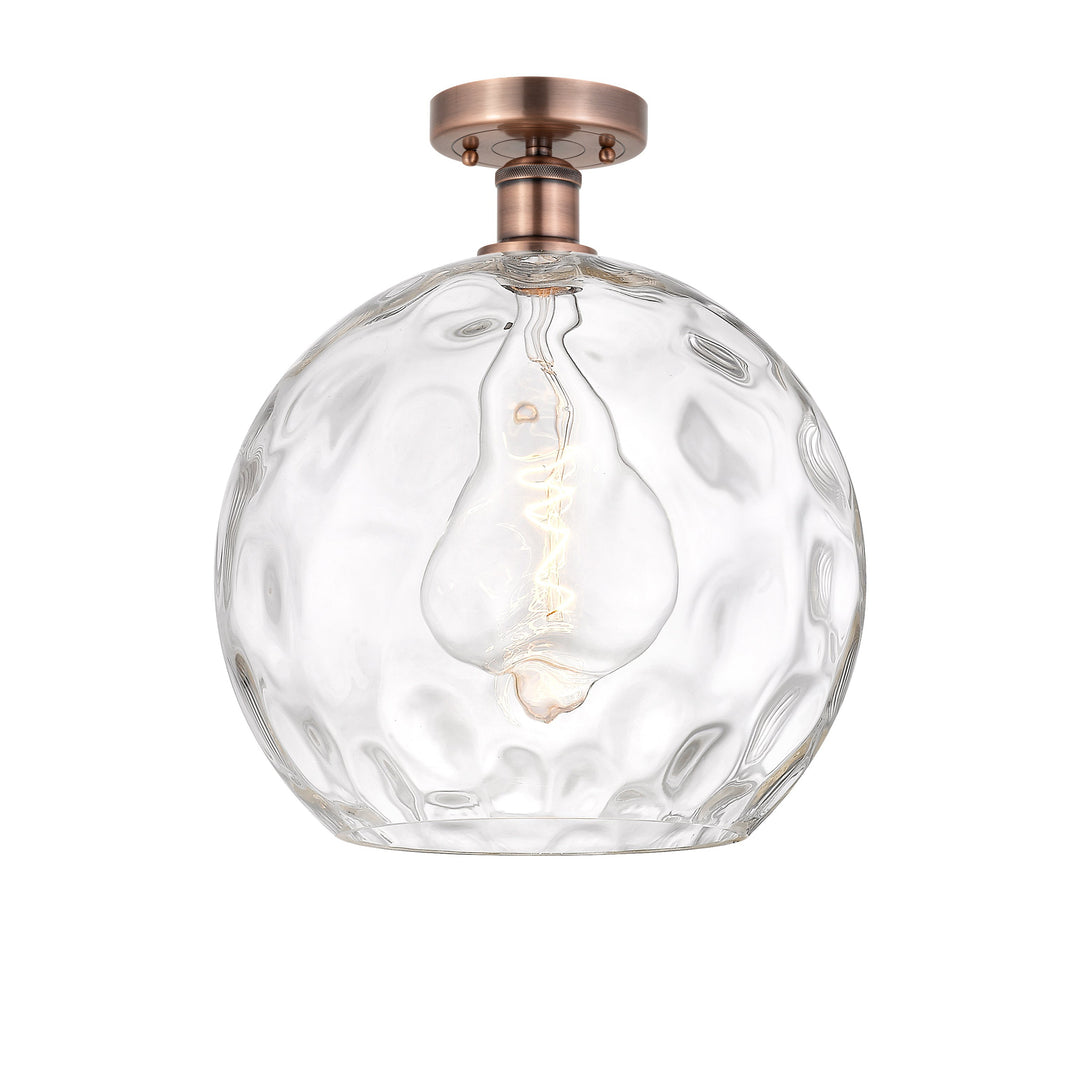 Innovations Edison 616-1F-AC-G1215-14 Ceiling Light - Antique Copper