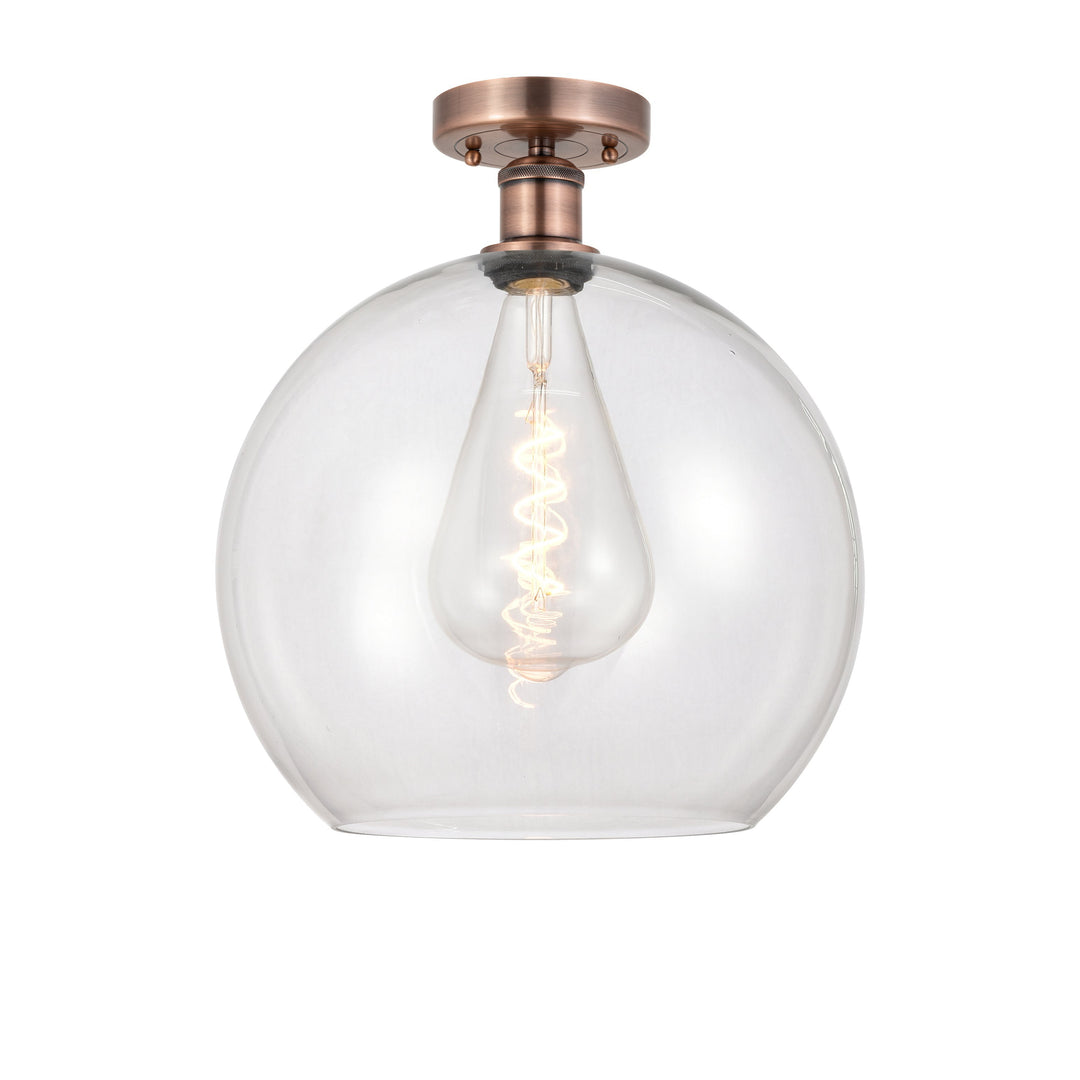 Innovations Edison 616-1F-AC-G122-14 Ceiling Light - Antique Copper