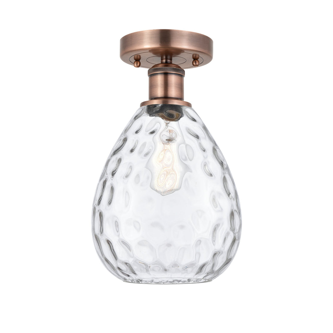 Innovations Edison 616-1F-AC-G372 Ceiling Light - Antique Copper