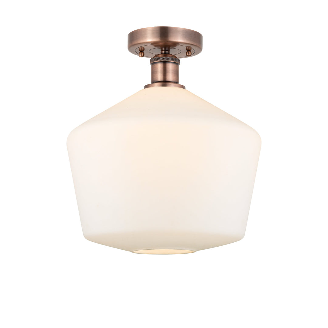 Innovations Edison 616-1F-AC-G651-12 Ceiling Light - Antique Copper