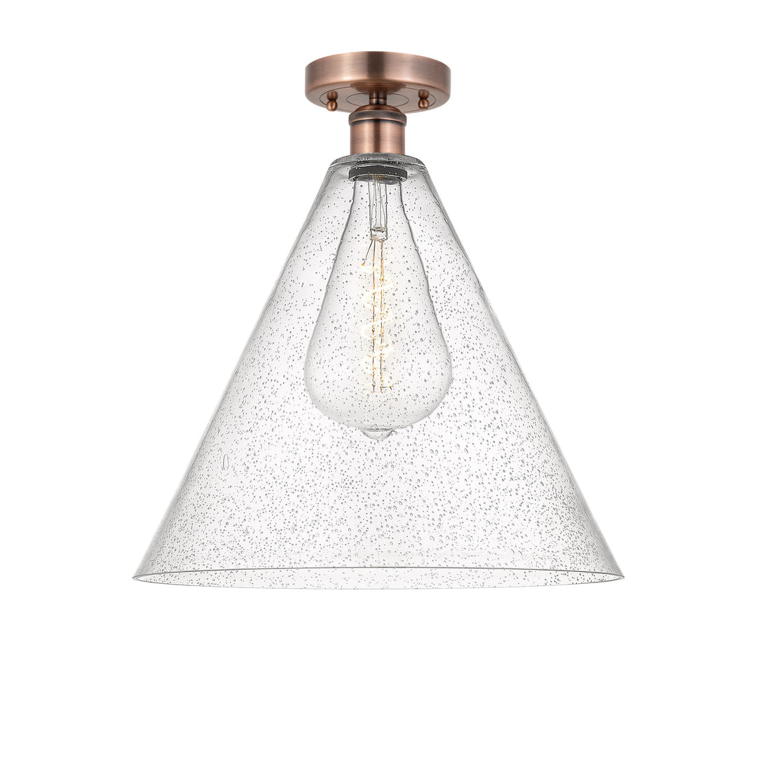 Innovations Edison 616-1F-AC-GBC-164 Ceiling Light - Antique Copper