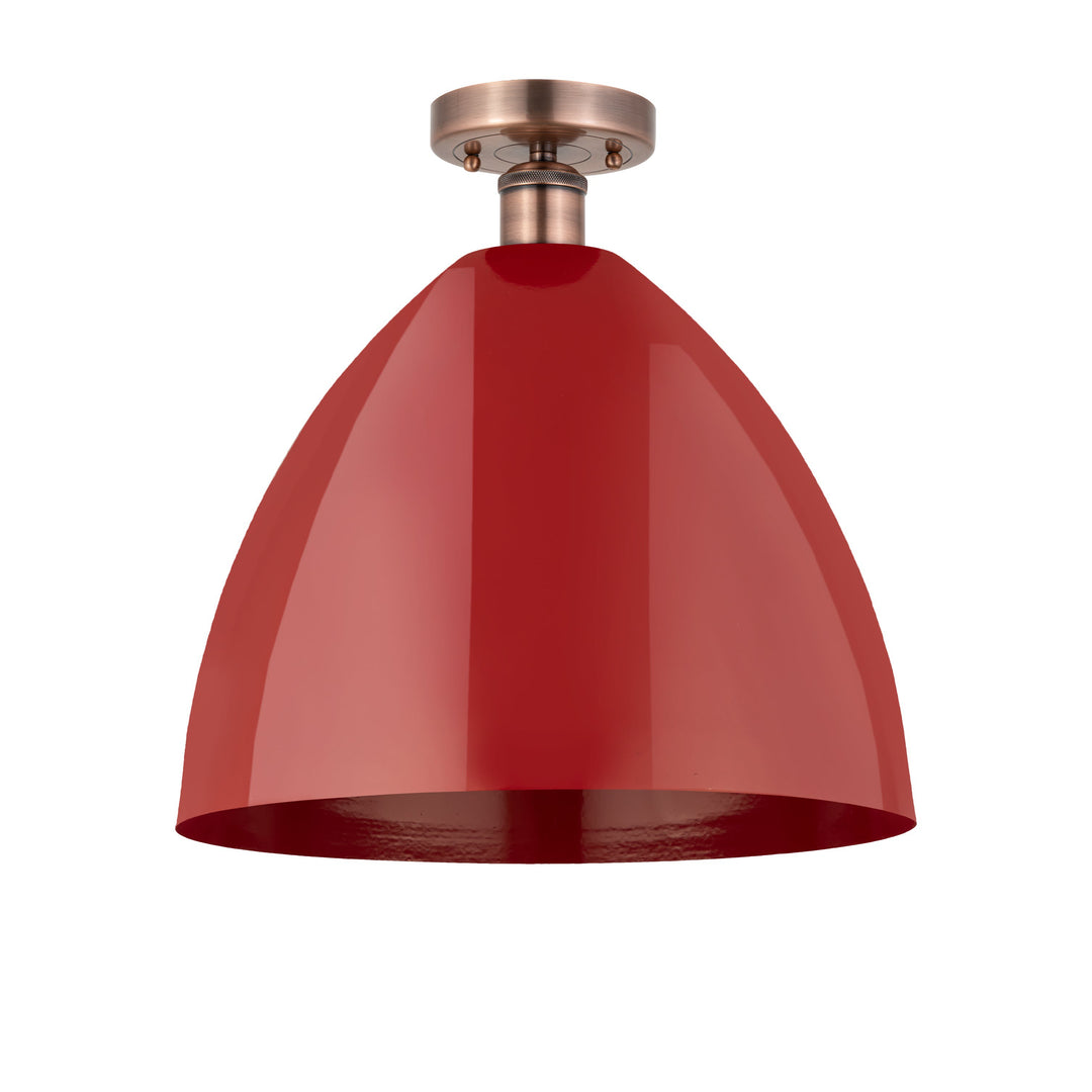 Innovations Edison 616-1F-AC-MBD-16-RD Ceiling Light - Antique Copper