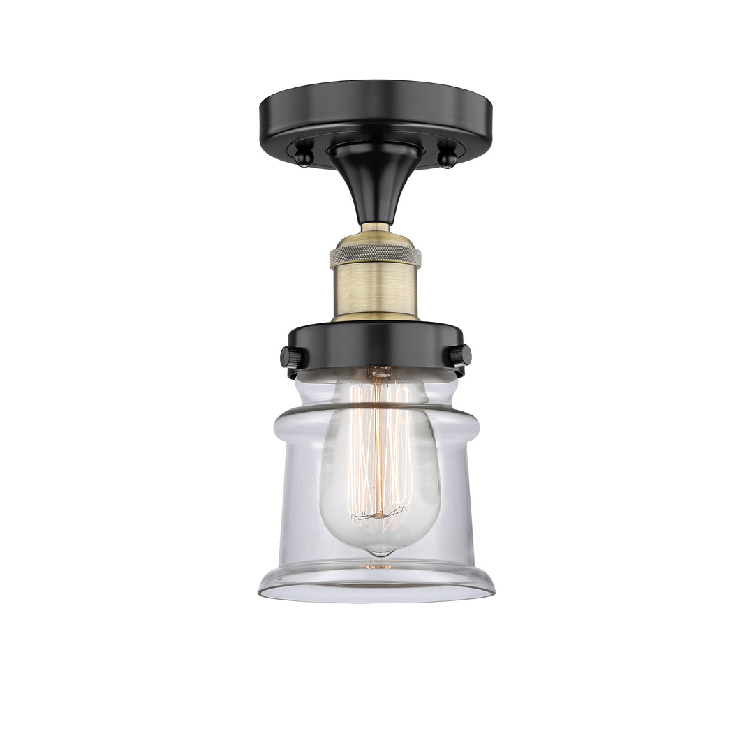 Innovations Edison 616-1F-BAB-G182S Ceiling Light - Black Antique Brass