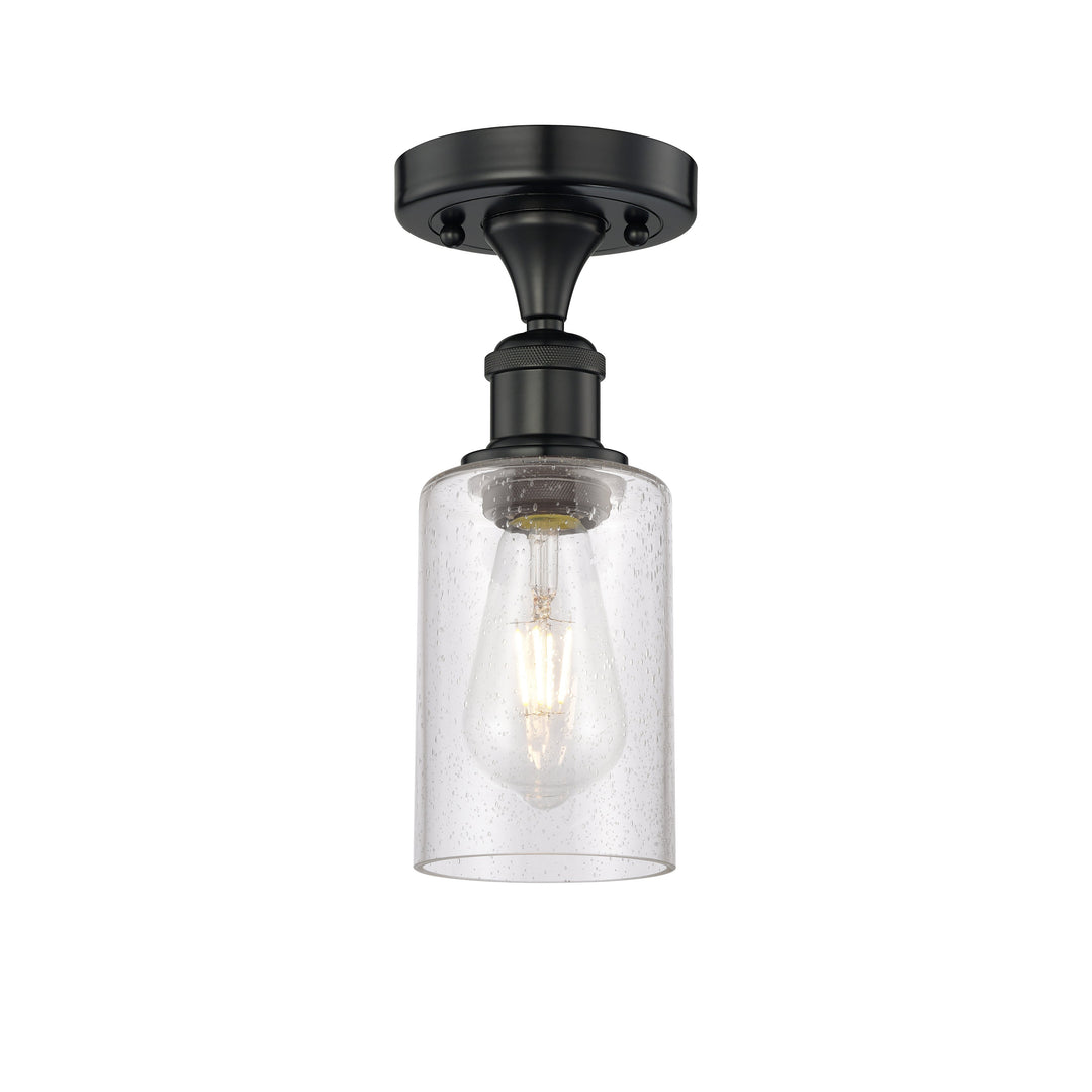 Innovations Edison 616-1F-BK-G804 Ceiling Light - Matte Black