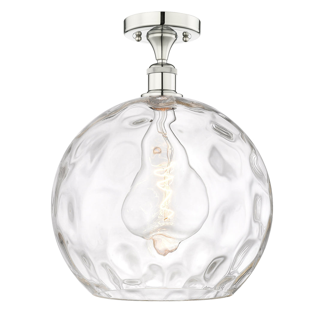 Innovations Edison 616-1F-PN-G1215-14 Ceiling Light - Polished Nickel