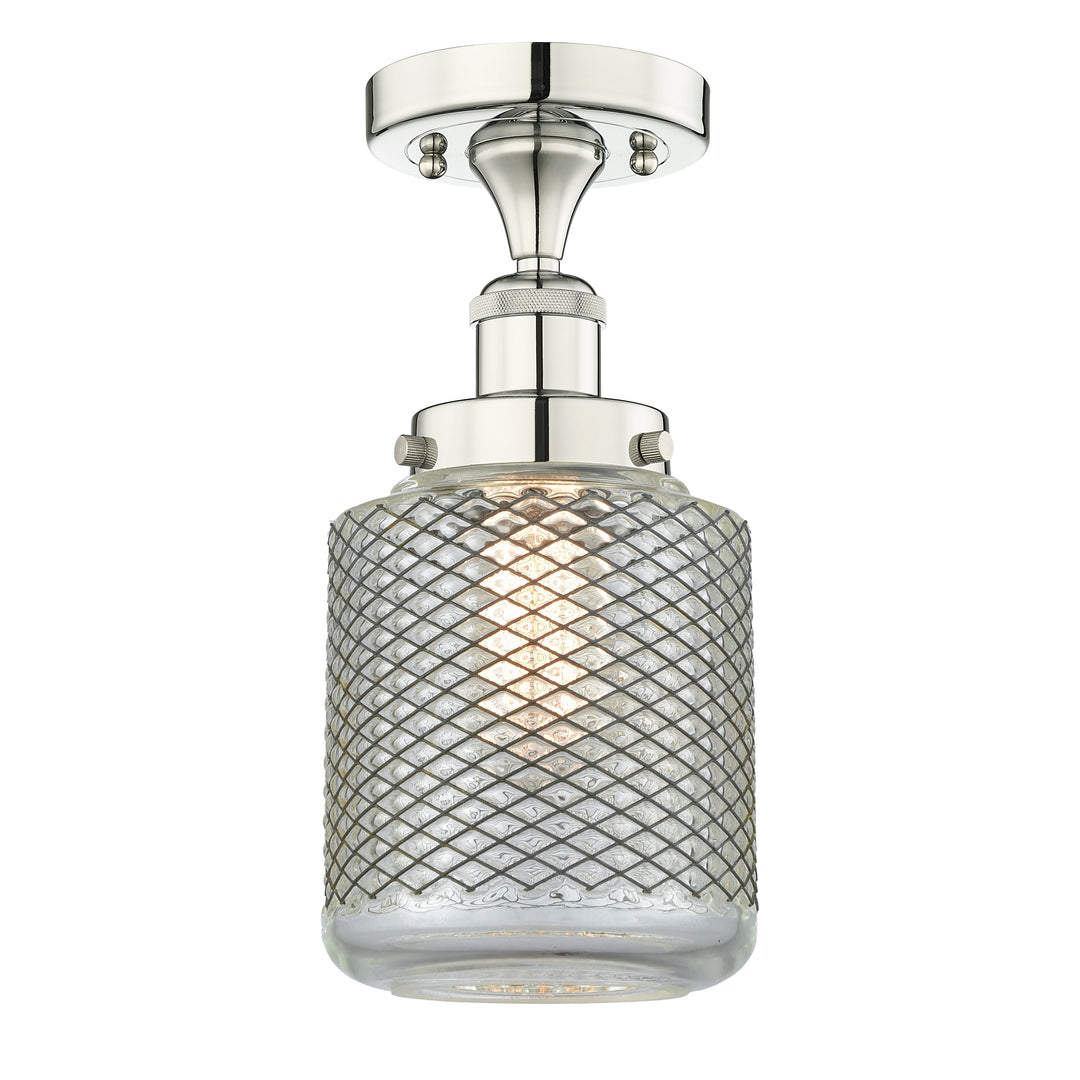 Innovations Edison 616-1F-PN-G262 Ceiling Light - Polished Nickel