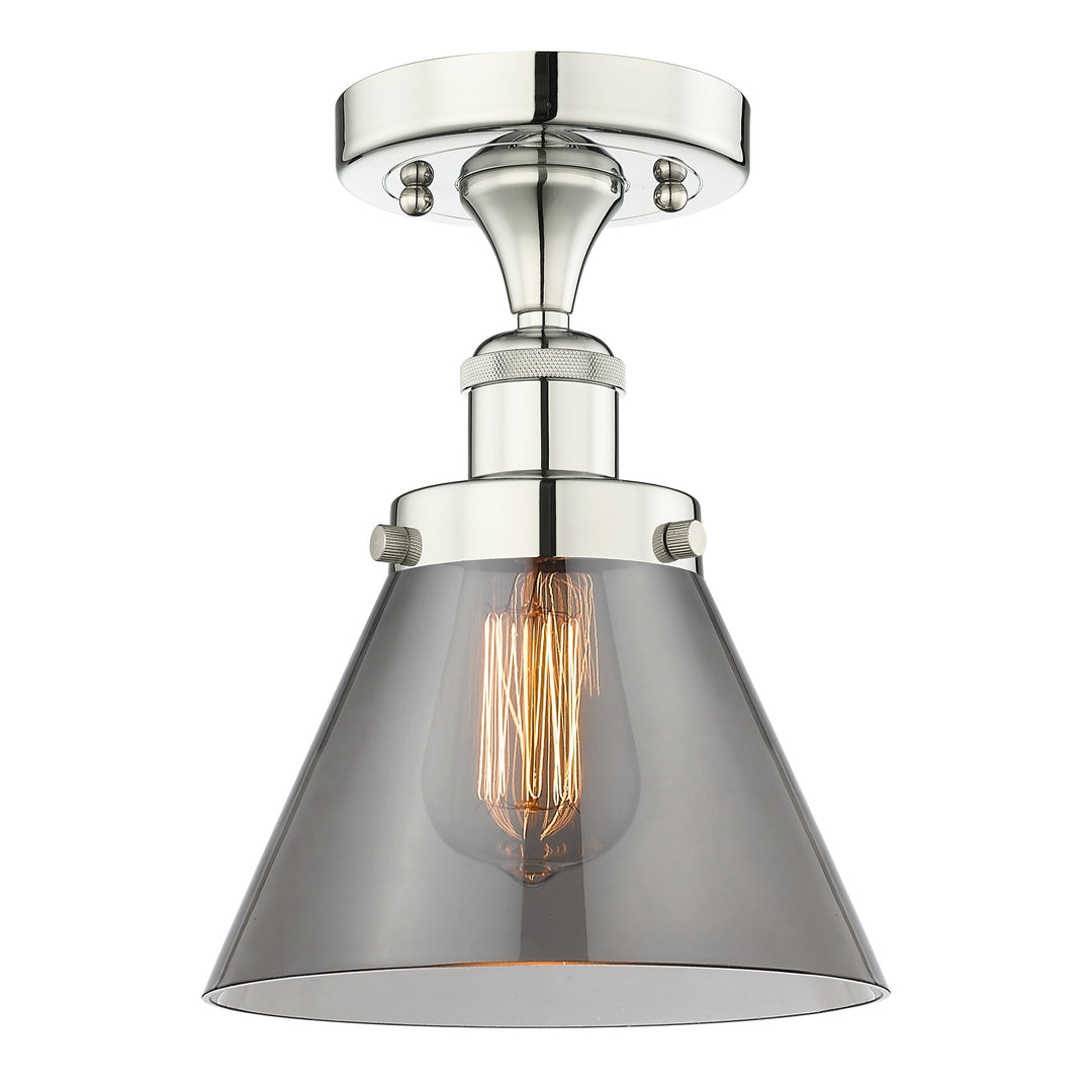Innovations Edison 616-1F-PN-G43 Ceiling Light - Polished Nickel
