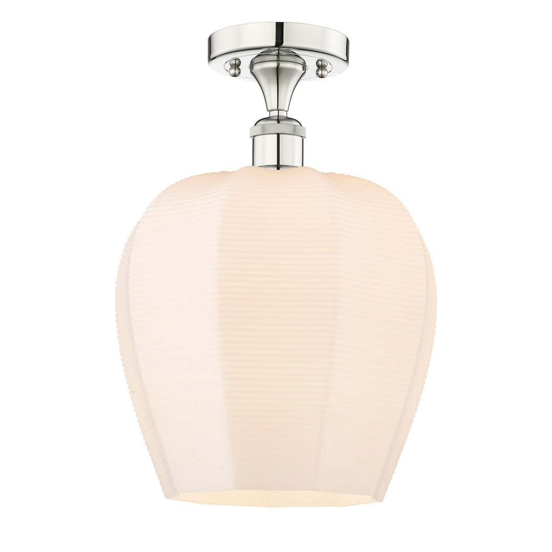 Innovations Edison 616-1F-PN-G461-12 Ceiling Light - Polished Nickel