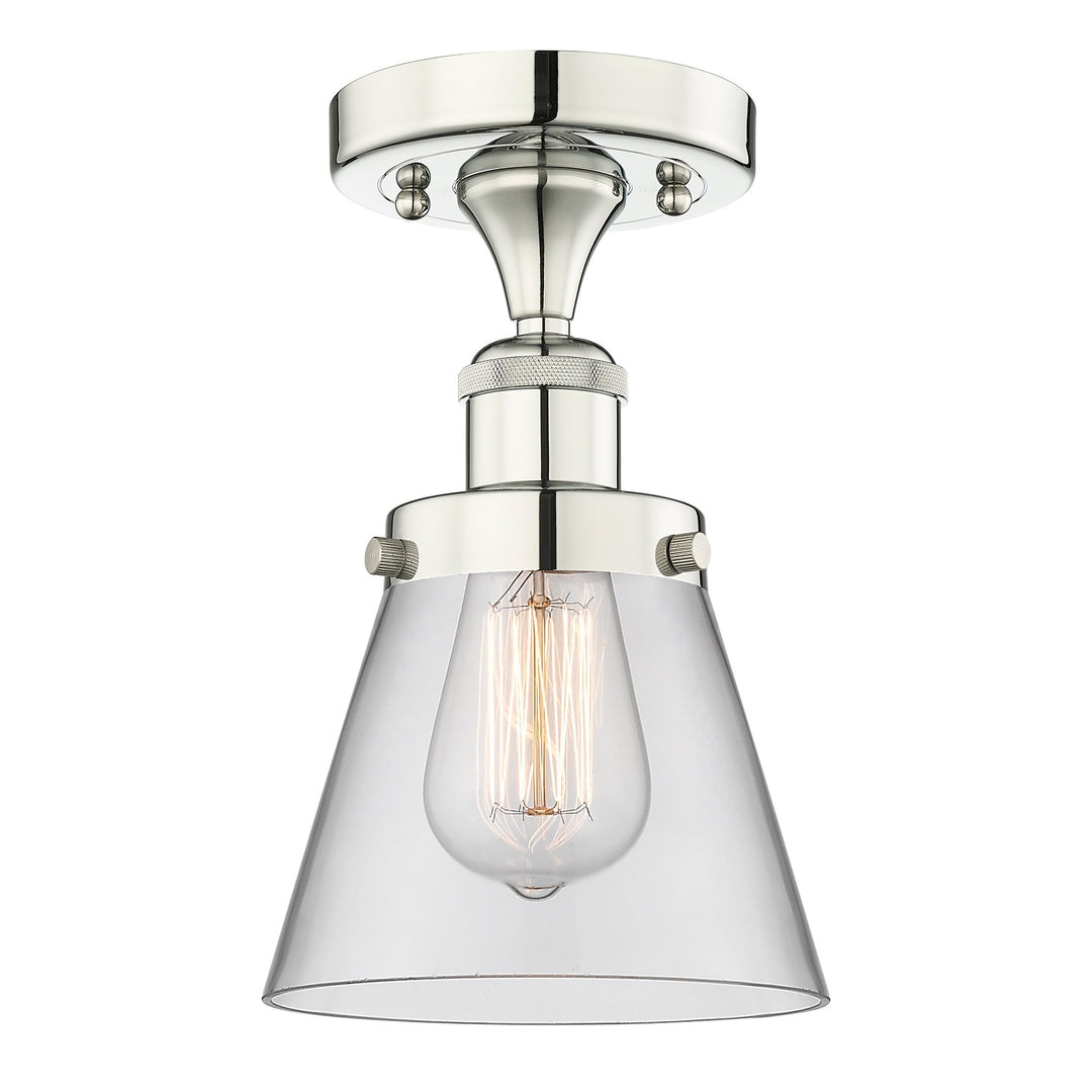 Innovations Edison 616-1F-PN-G62 Ceiling Light - Polished Nickel