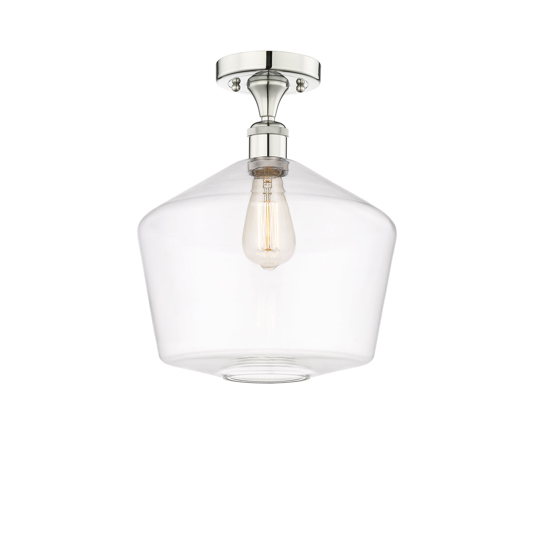 Innovations Edison 616-1F-PN-G652-12 Ceiling Light - Polished Nickel