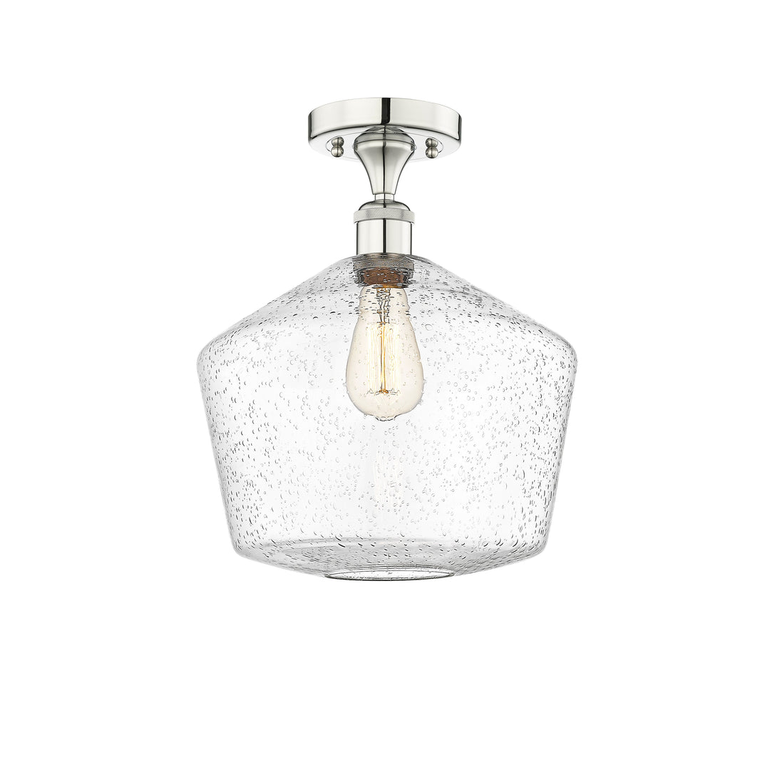 Innovations Edison 616-1F-PN-G654-12 Ceiling Light - Polished Nickel