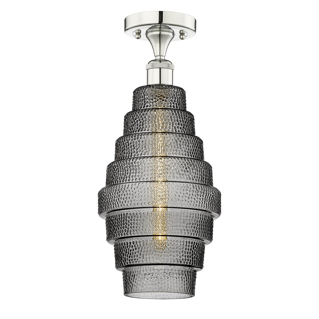 Innovations Edison 616-1F-PN-G673-8 Ceiling Light - Polished Nickel