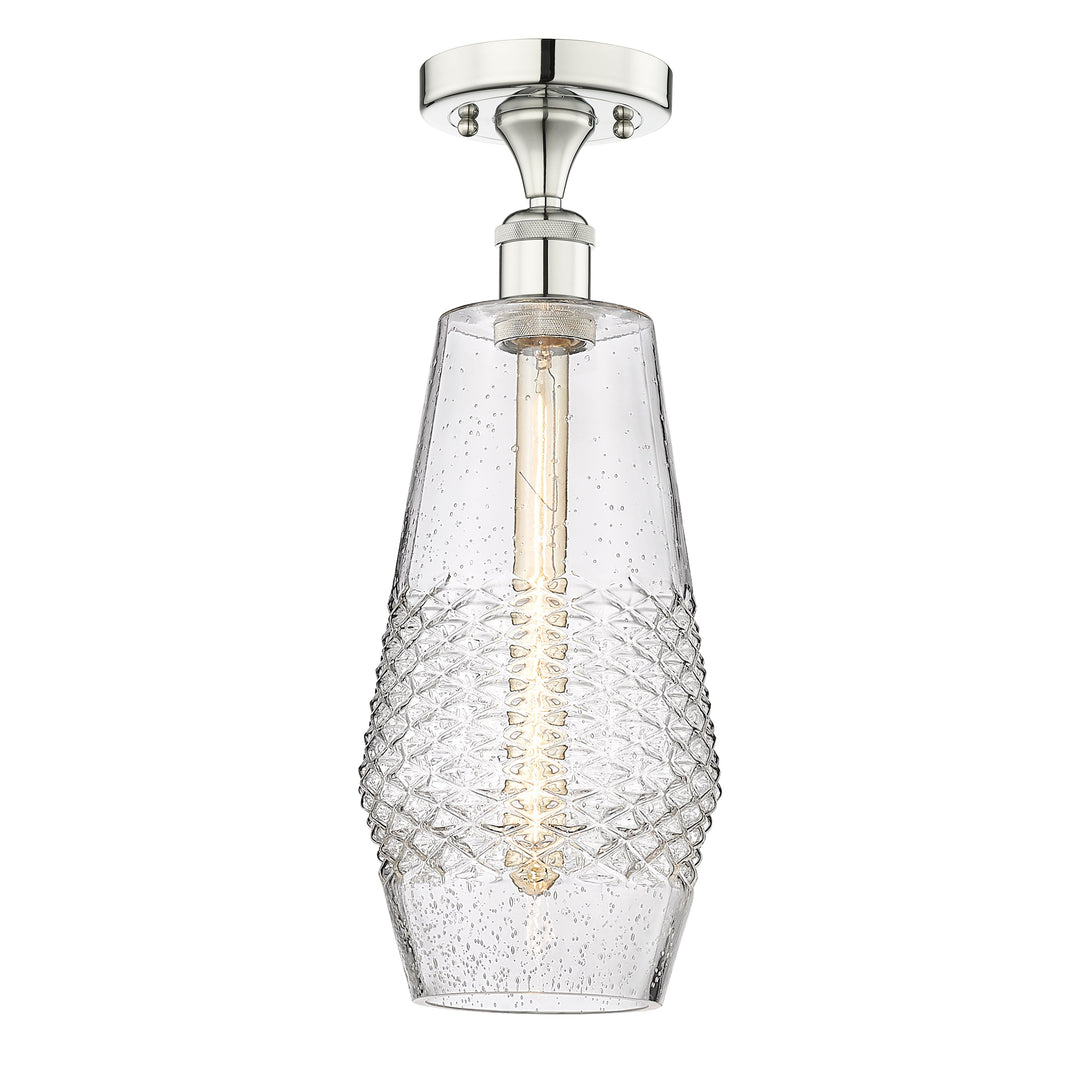 Innovations Edison 616-1F-PN-G684-7 Ceiling Light - Polished Nickel