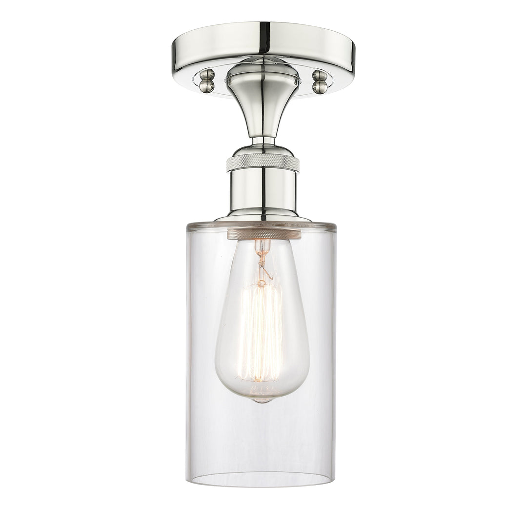 Innovations Edison 616-1F-PN-G802 Ceiling Light - Polished Nickel