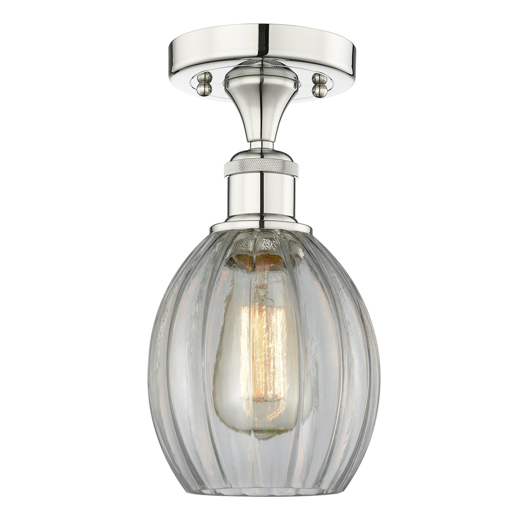 Innovations Edison 616-1F-PN-G82 Ceiling Light - Polished Nickel