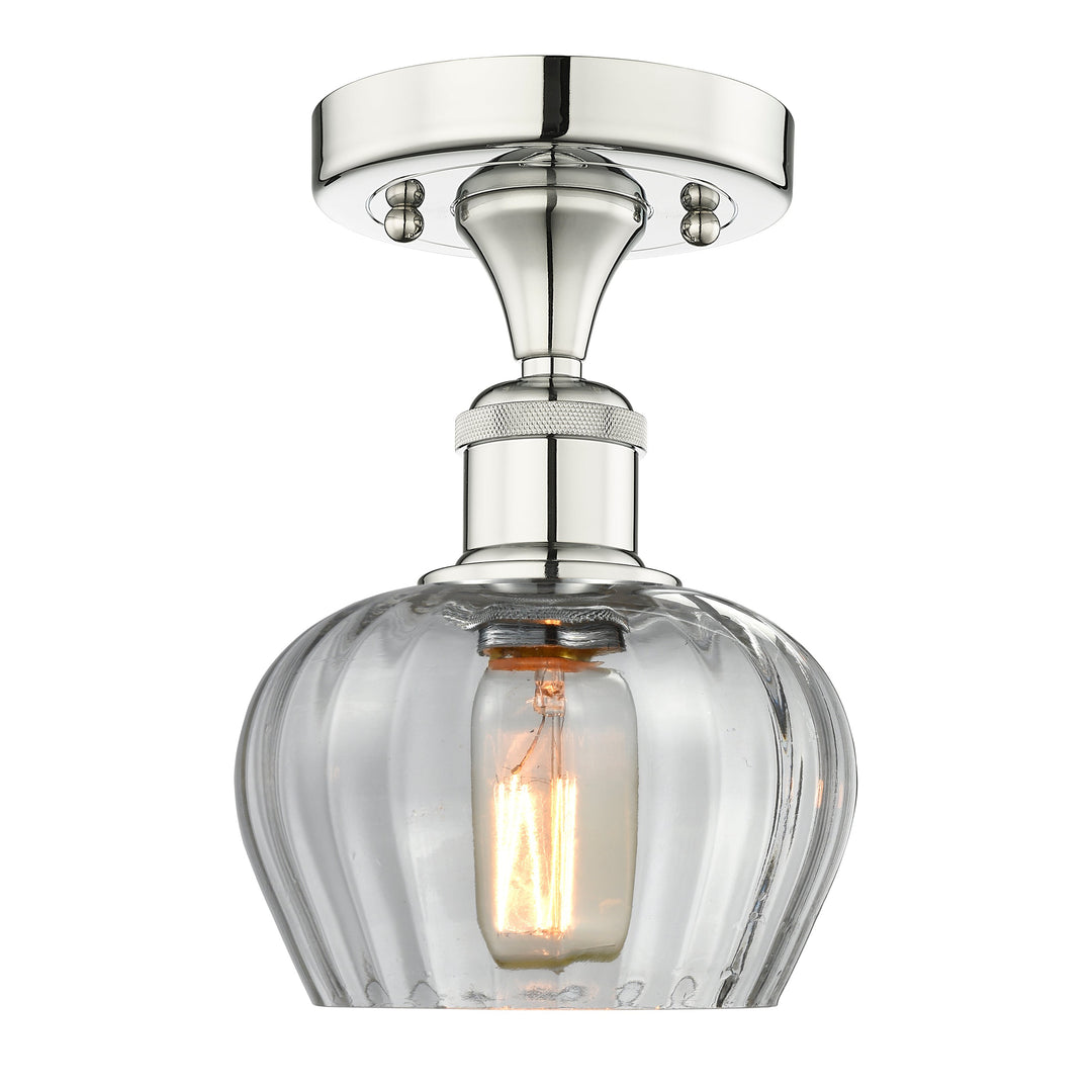 Innovations Edison 616-1F-PN-G92 Ceiling Light - Polished Nickel