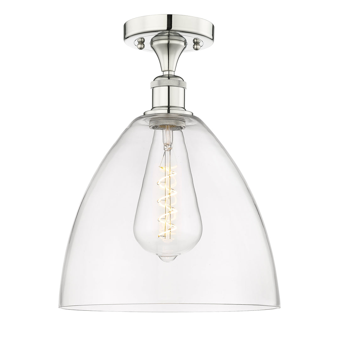 Innovations Edison 616-1F-PN-GBD-122 Ceiling Light - Polished Nickel