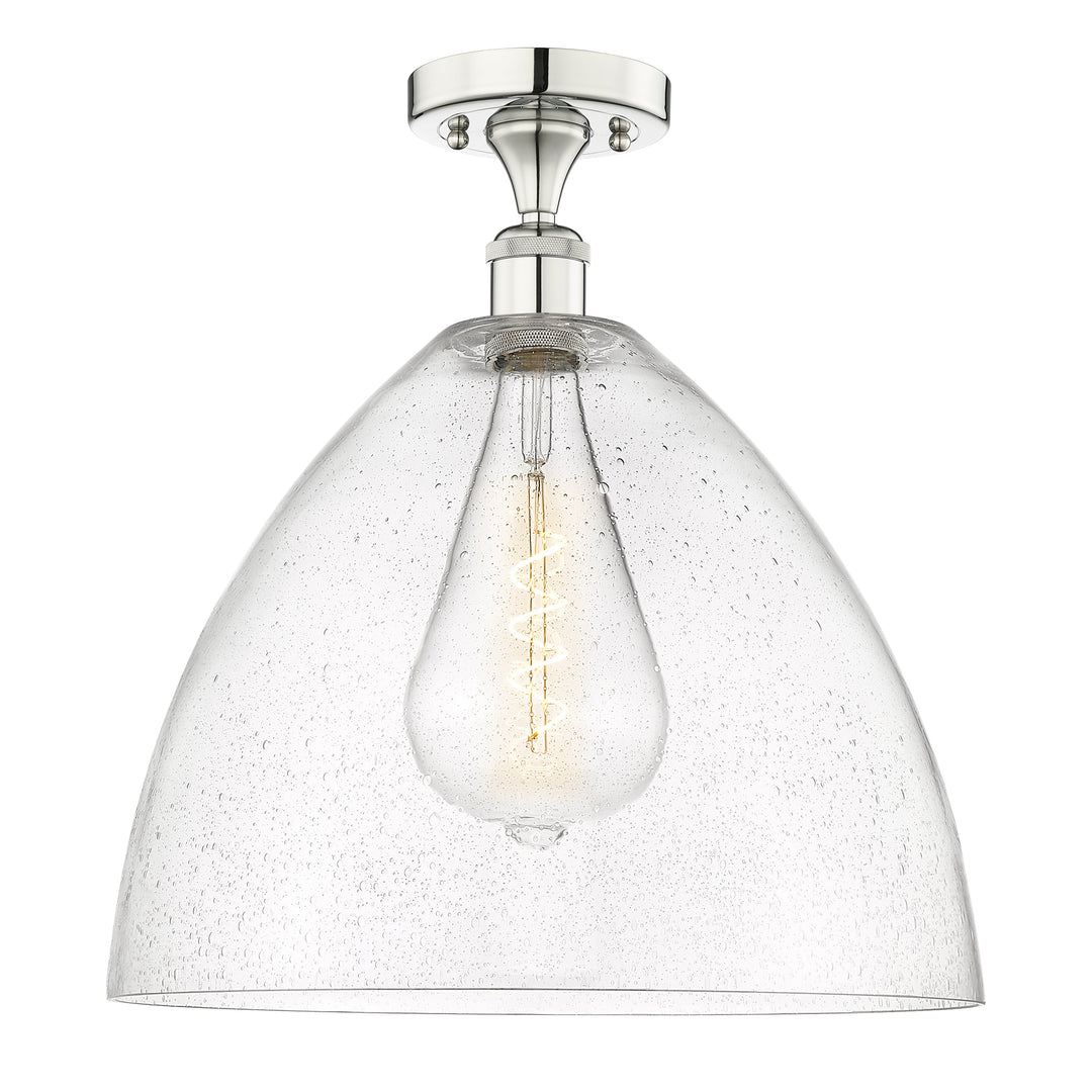 Innovations Edison 616-1F-PN-GBD-164 Ceiling Light - Polished Nickel