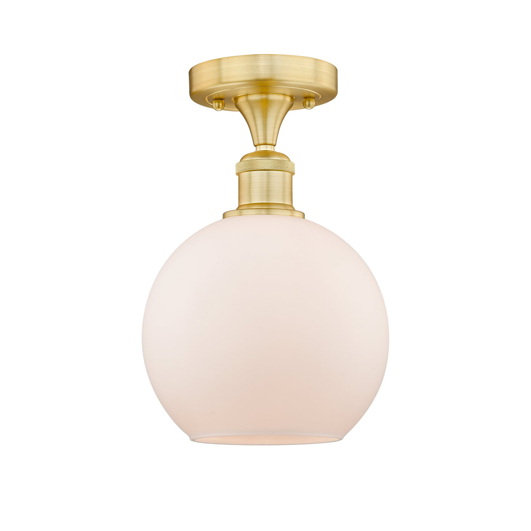 Innovations Edison 616-1F-SG-G121-8 Ceiling Light - Satin Gold