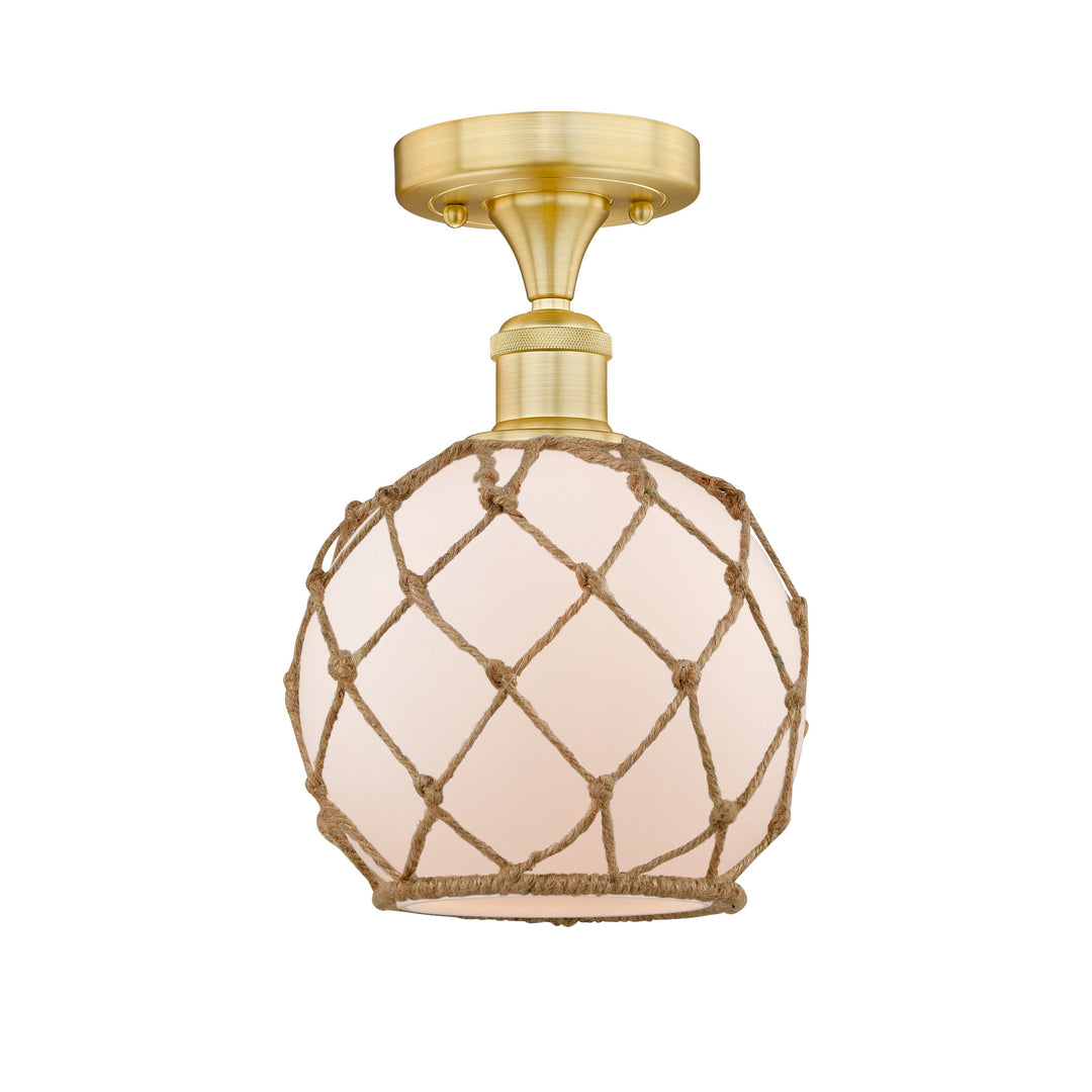 Innovations Edison 616-1F-SG-G121-8RB Ceiling Light - Satin Gold