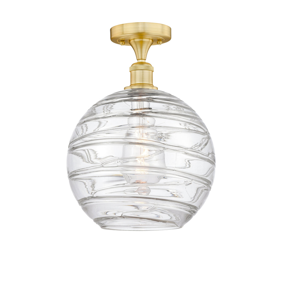 Innovations Edison 616-1F-SG-G1213-12 Ceiling Light - Satin Gold