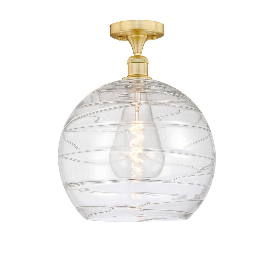 Innovations Edison 616-1F-SG-G1213-14 Ceiling Light - Satin Gold