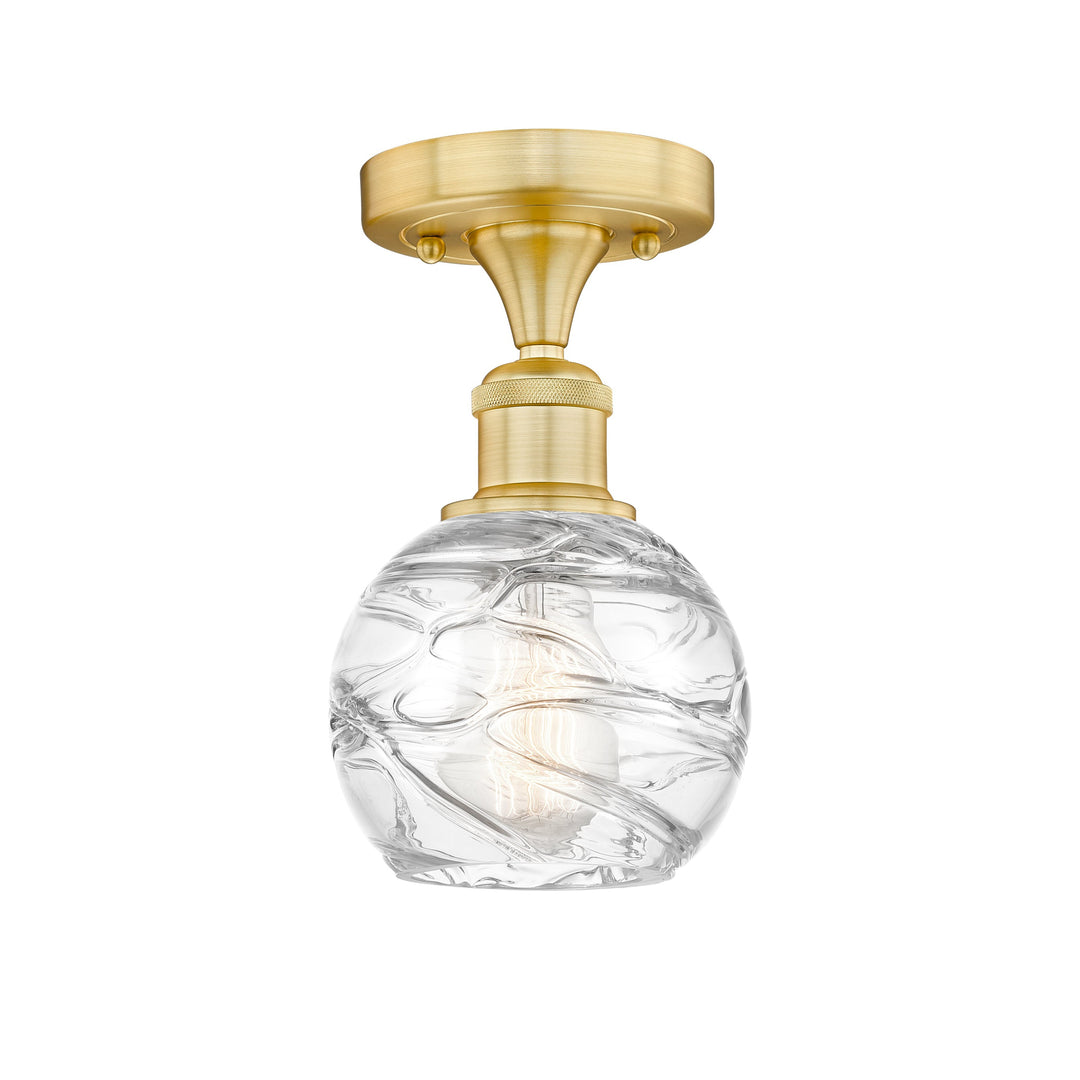 Innovations Edison 616-1F-SG-G1213-6 Ceiling Light - Satin Gold