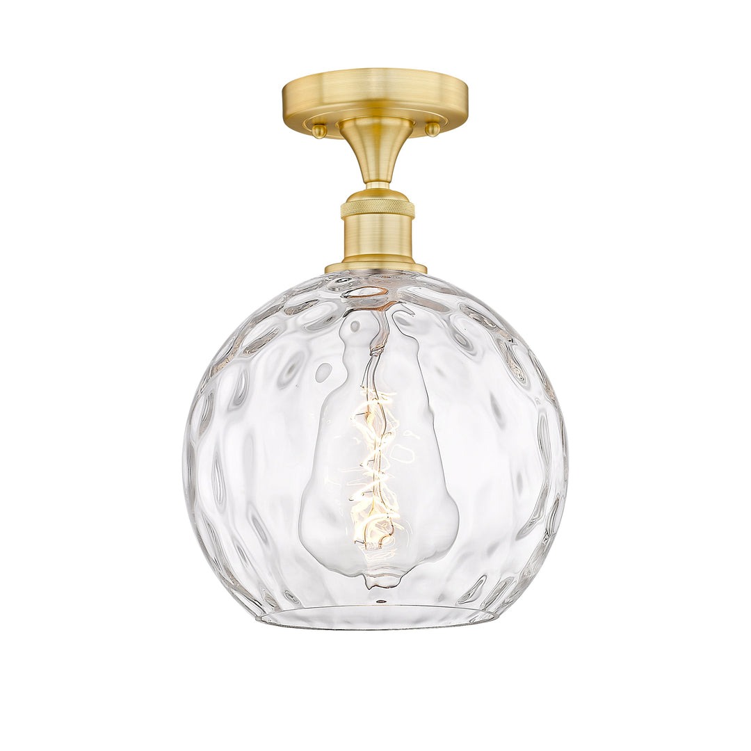 Innovations Edison 616-1F-SG-G1215-10 Ceiling Light - Satin Gold