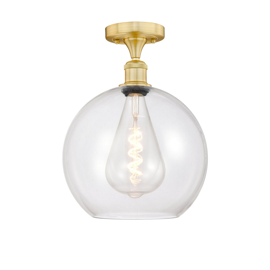 Innovations Edison 616-1F-SG-G122-12 Ceiling Light - Satin Gold