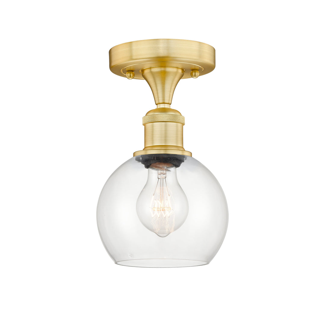 Innovations Edison 616-1F-SG-G122-6 Ceiling Light - Satin Gold
