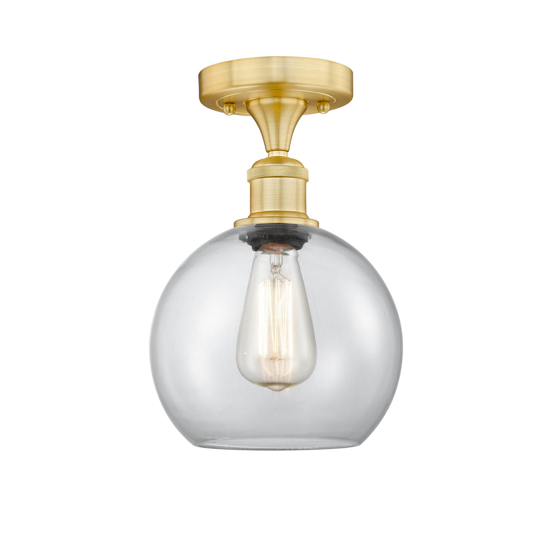 Innovations Edison 616-1F-SG-G122-8 Ceiling Light - Satin Gold