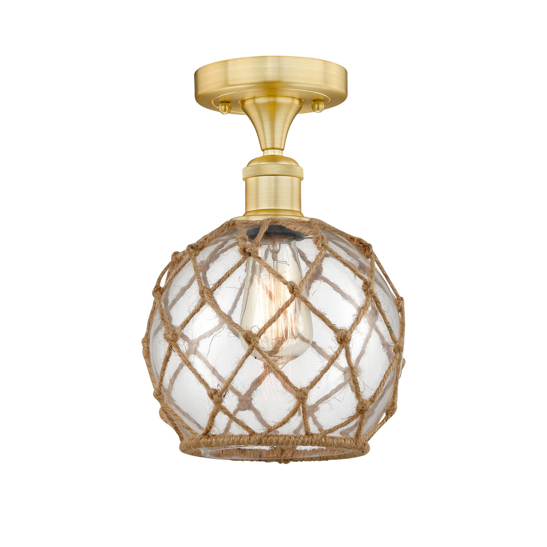 Innovations Edison 616-1F-SG-G122-8RB Ceiling Light - Satin Gold