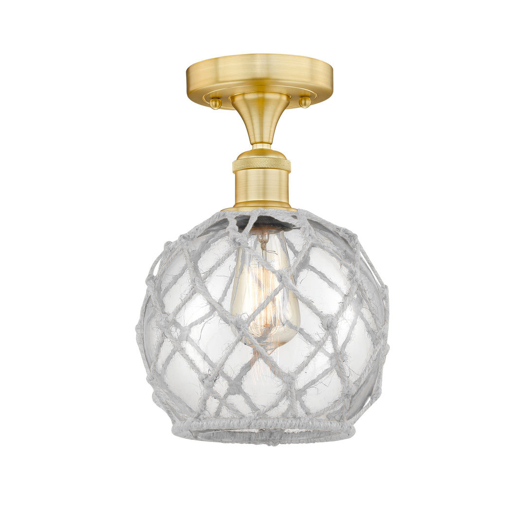 Innovations Edison 616-1F-SG-G122-8RW Ceiling Light - Satin Gold