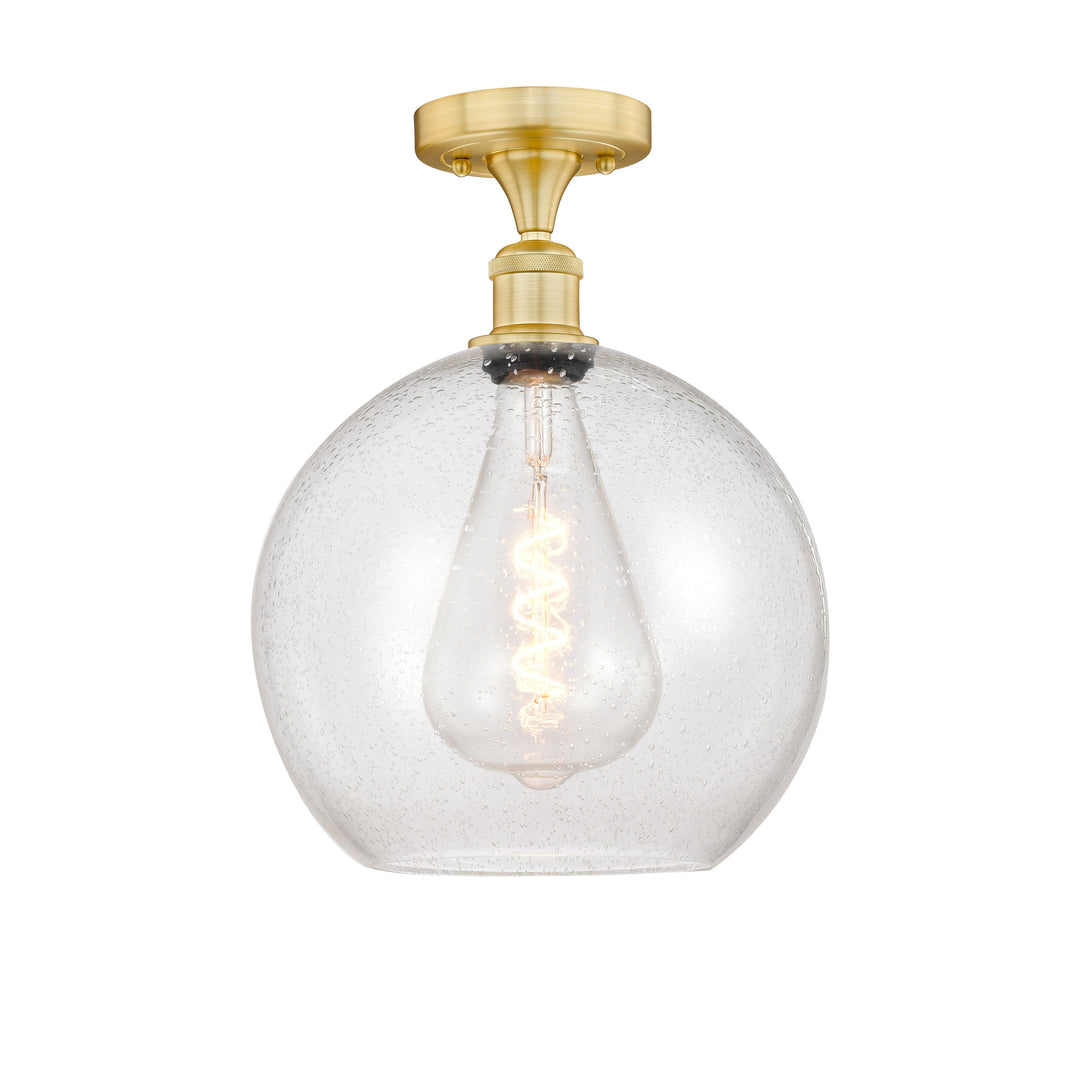 Innovations Edison 616-1F-SG-G124-12 Ceiling Light - Satin Gold