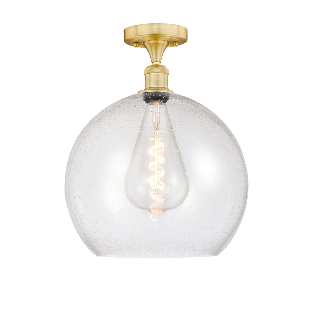 Innovations Edison 616-1F-SG-G124-14 Ceiling Light - Satin Gold