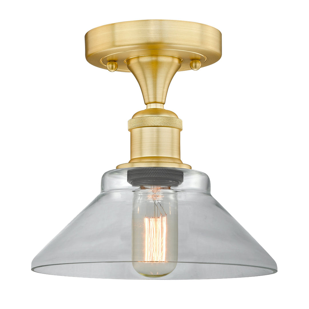 Innovations Edison 616-1F-SG-G132 Ceiling Light - Satin Gold