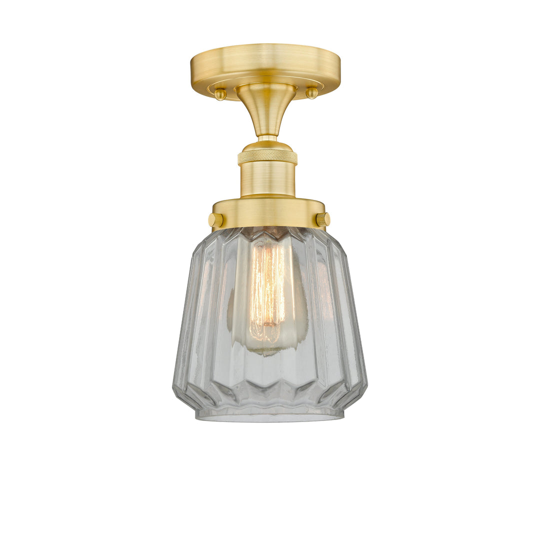 Innovations Edison 616-1F-SG-G142 Ceiling Light - Satin Gold