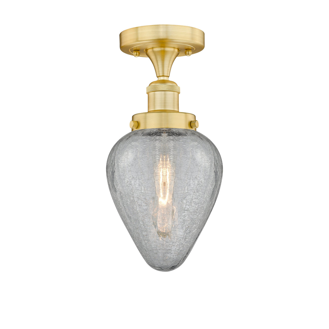Innovations Edison 616-1F-SG-G165 Ceiling Light - Satin Gold