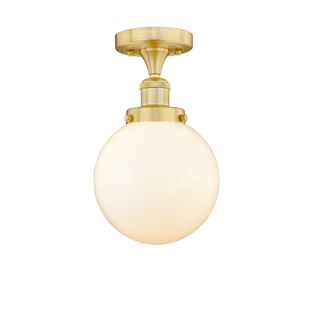Innovations Edison 616-1F-SG-G201-8 Ceiling Light - Satin Gold
