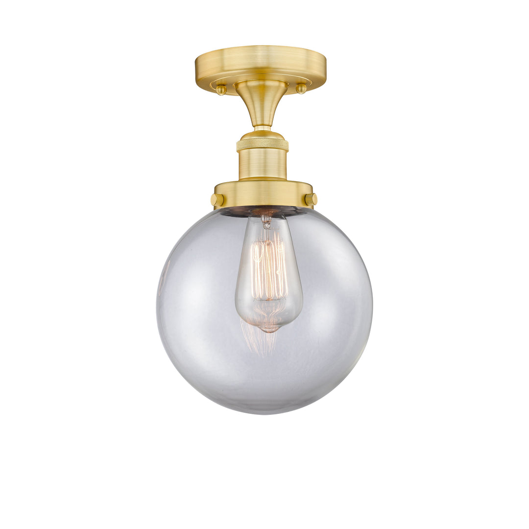 Innovations Edison 616-1F-SG-G202-8 Ceiling Light - Satin Gold