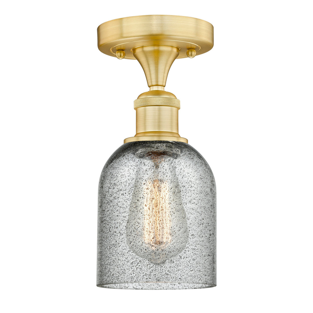 Innovations Edison 616-1F-SG-G257 Ceiling Light - Satin Gold