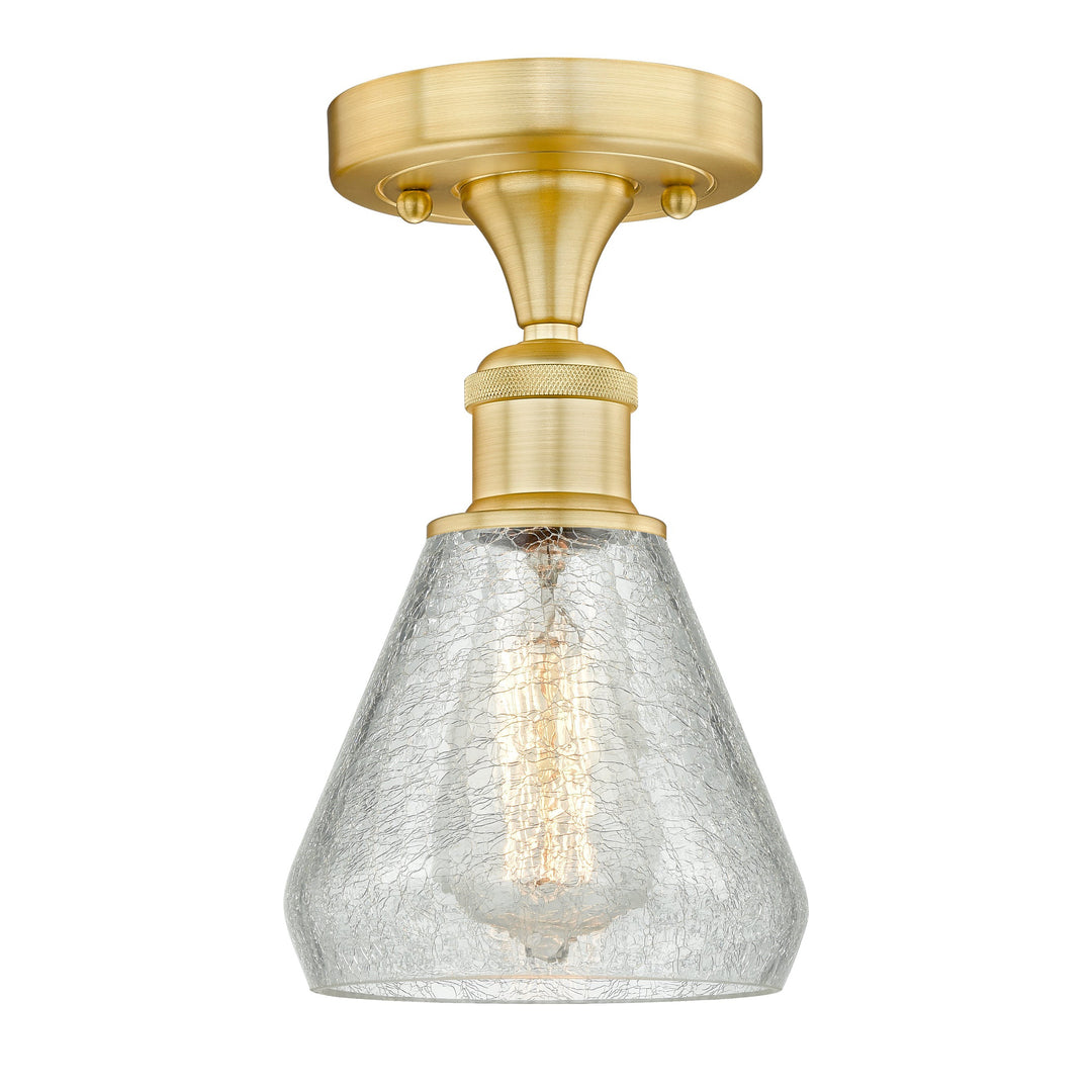 Innovations Edison 616-1F-SG-G275 Ceiling Light - Satin Gold