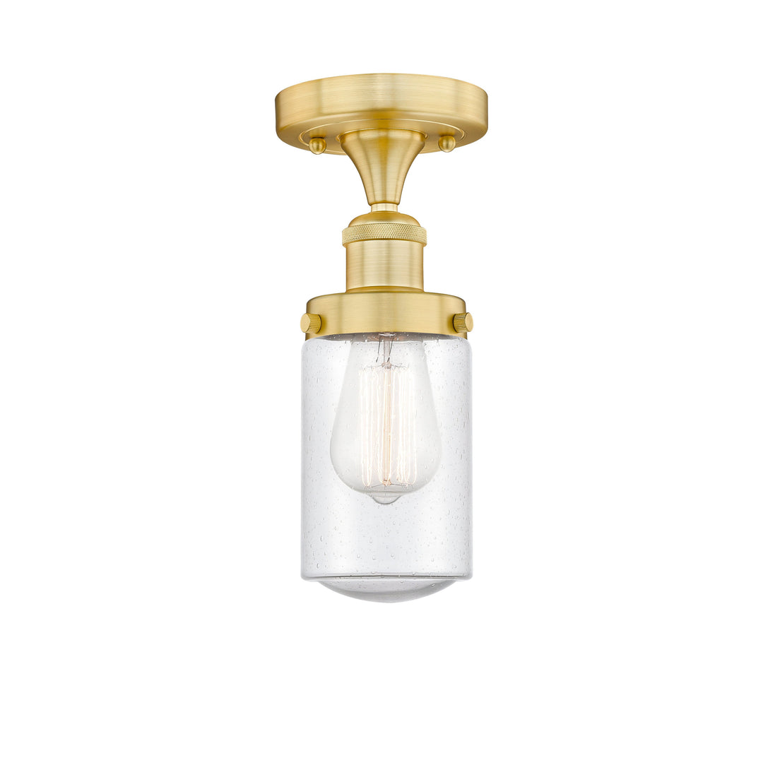 Innovations Edison 616-1F-SG-G314 Ceiling Light - Satin Gold
